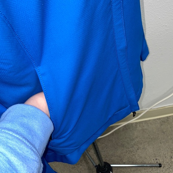 Cutter Buck Jacket Blue Zip Up Pockets Women’s Medium - Picture 5 of 8